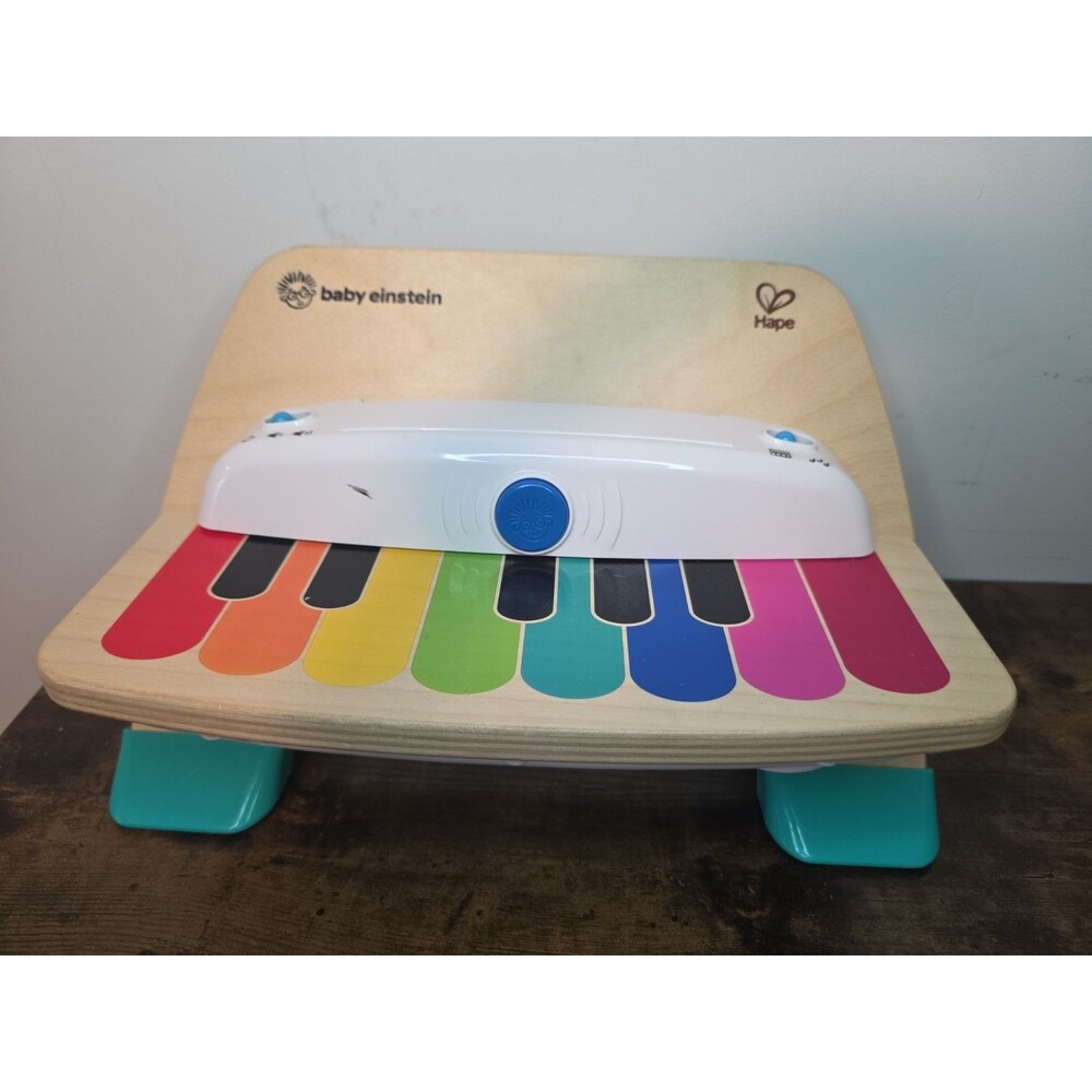 Baby Einstein Hape Magic Touch Wooden Piano Music Toy For Kids & Toddlers